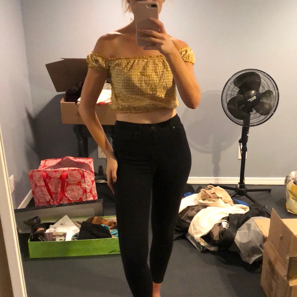 Off the shoulders top